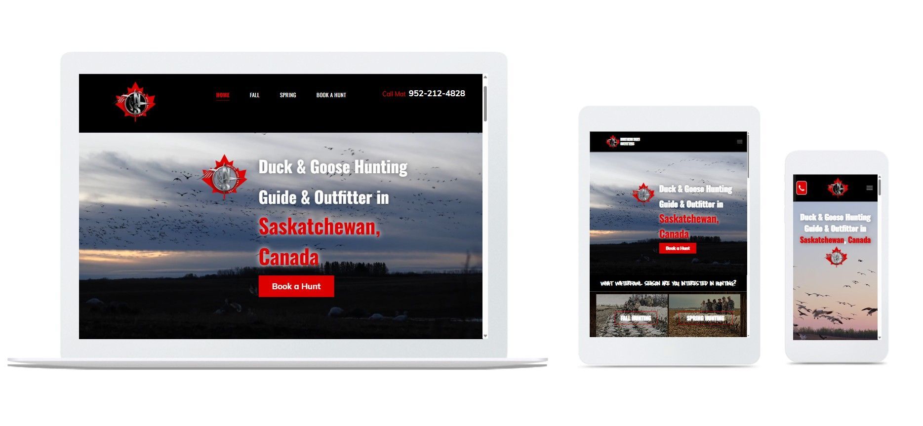 waterfowl hunting guide marketing firm