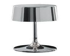lampada da tavolo in acciaio