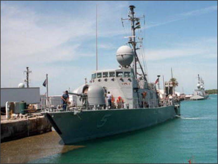 USS Aires Hydrofoil