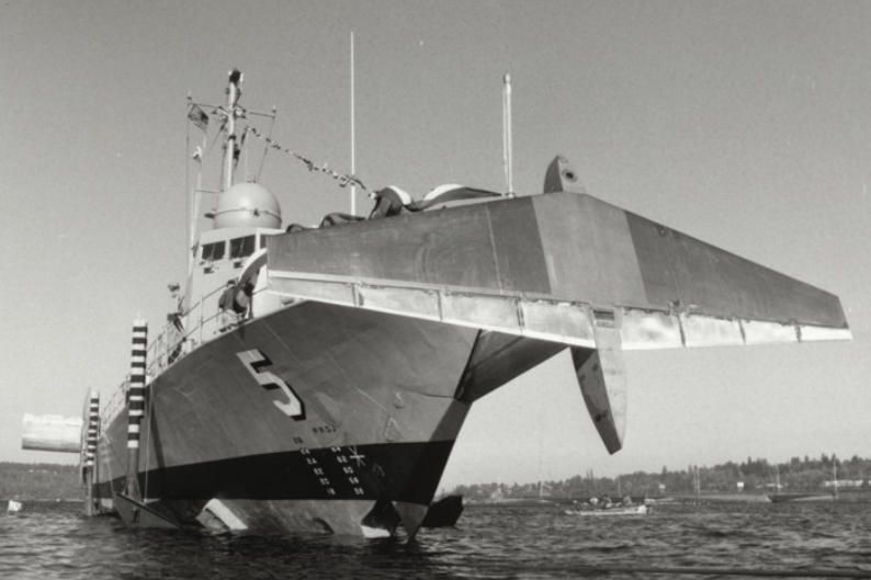 USS Aires Hydrofoil