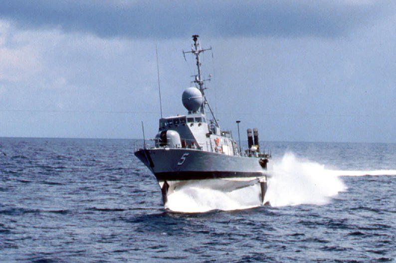 USS Aires Hydrofoil