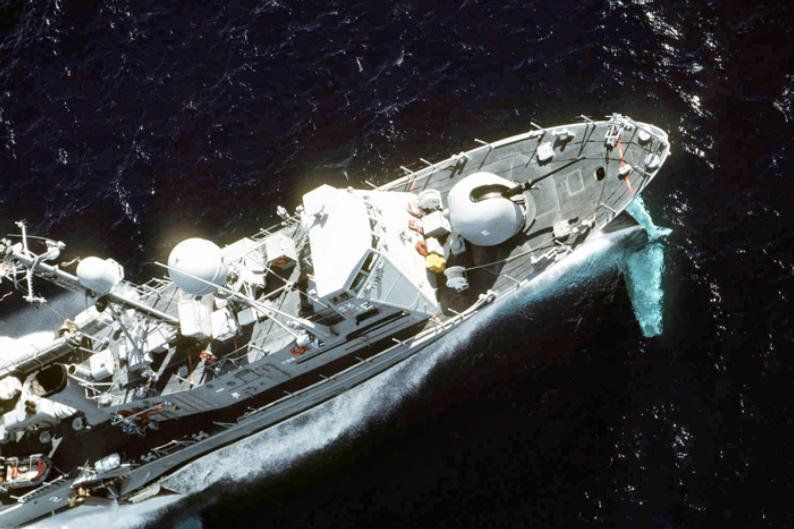 USS Aires Hydrofoil