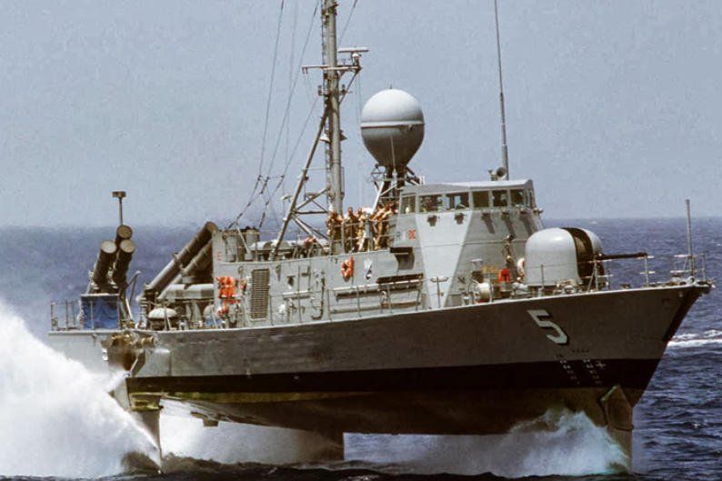 USS Aires Hydrofoil