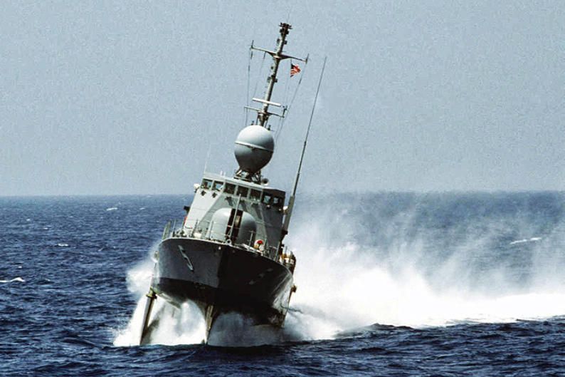 USS Aires Hydrofoil