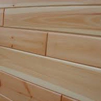 It is a close up of a wooden wall.