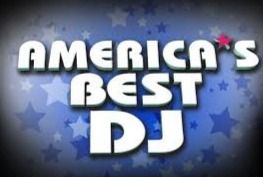A sign that says america 's best dj on it