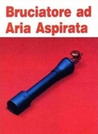 Bruciatore ad aria aspirata