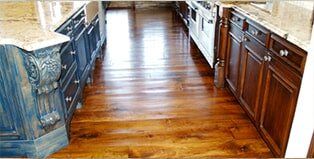 Wooden Floor on Kitchen — Floor Installation in Northlenn, CO