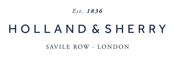 A logo for holland & sherry savile row london