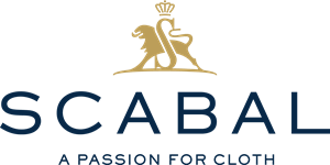 The logo for scabal is a passion for cloth.