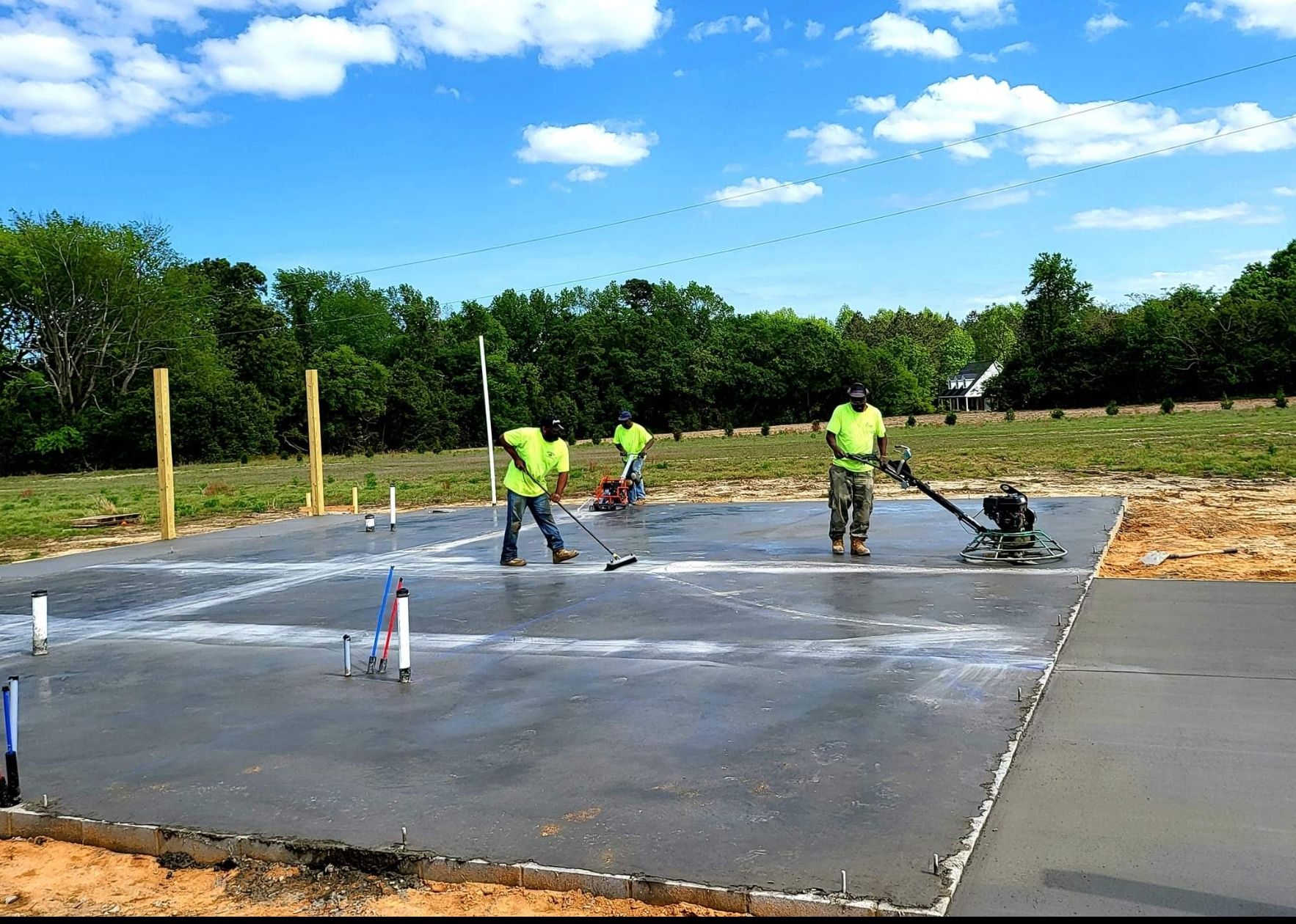 Concrete Contractors Orangeburg, Pelion & Gaston, SC Stokes