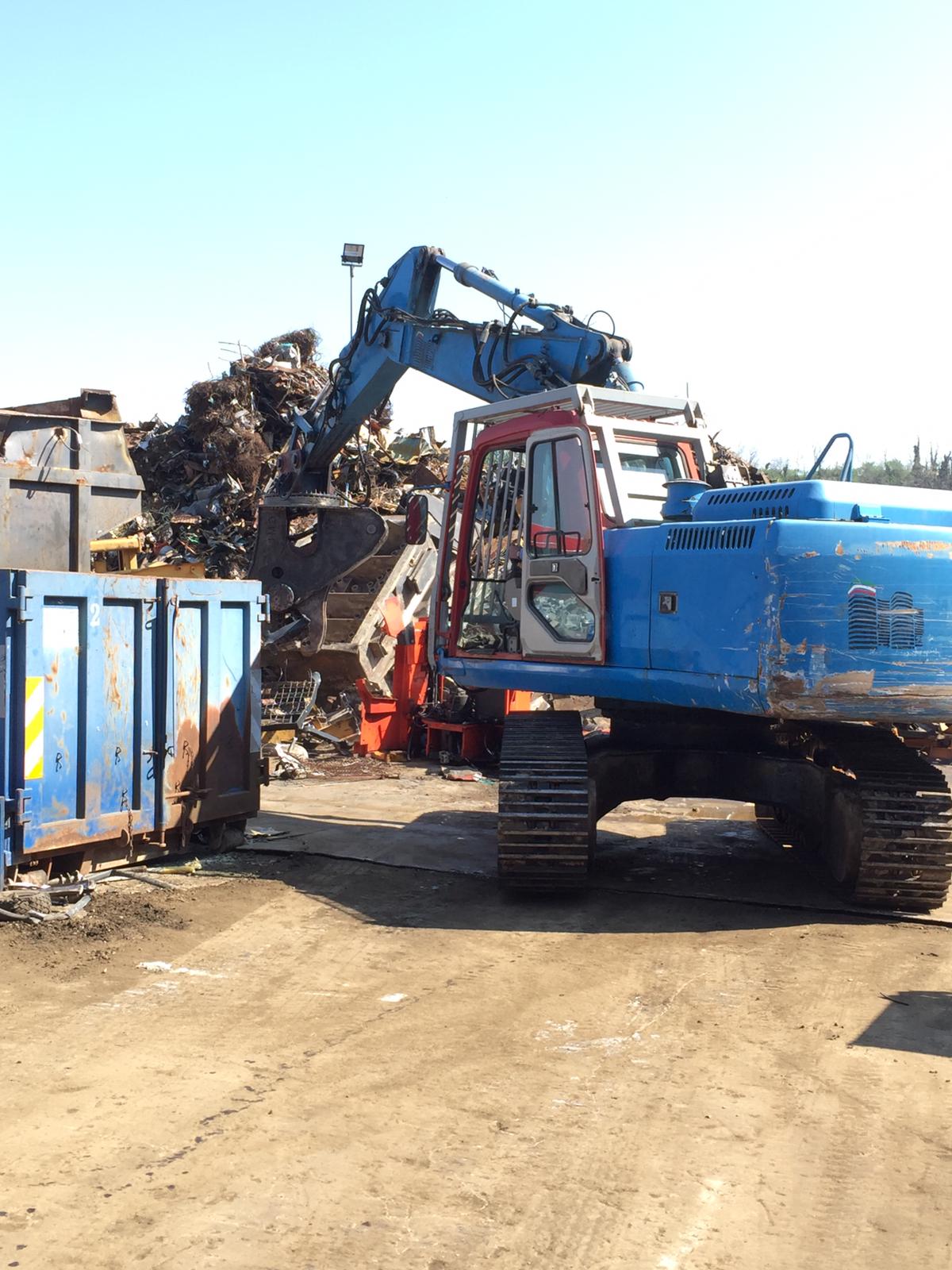 smistamento rifiuti in discarica