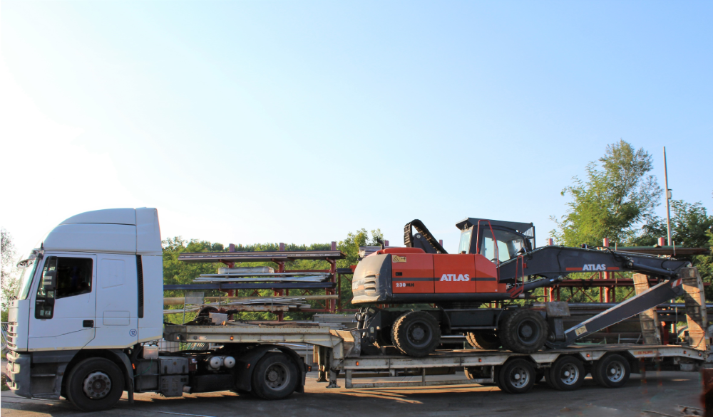 trasporto macchinari