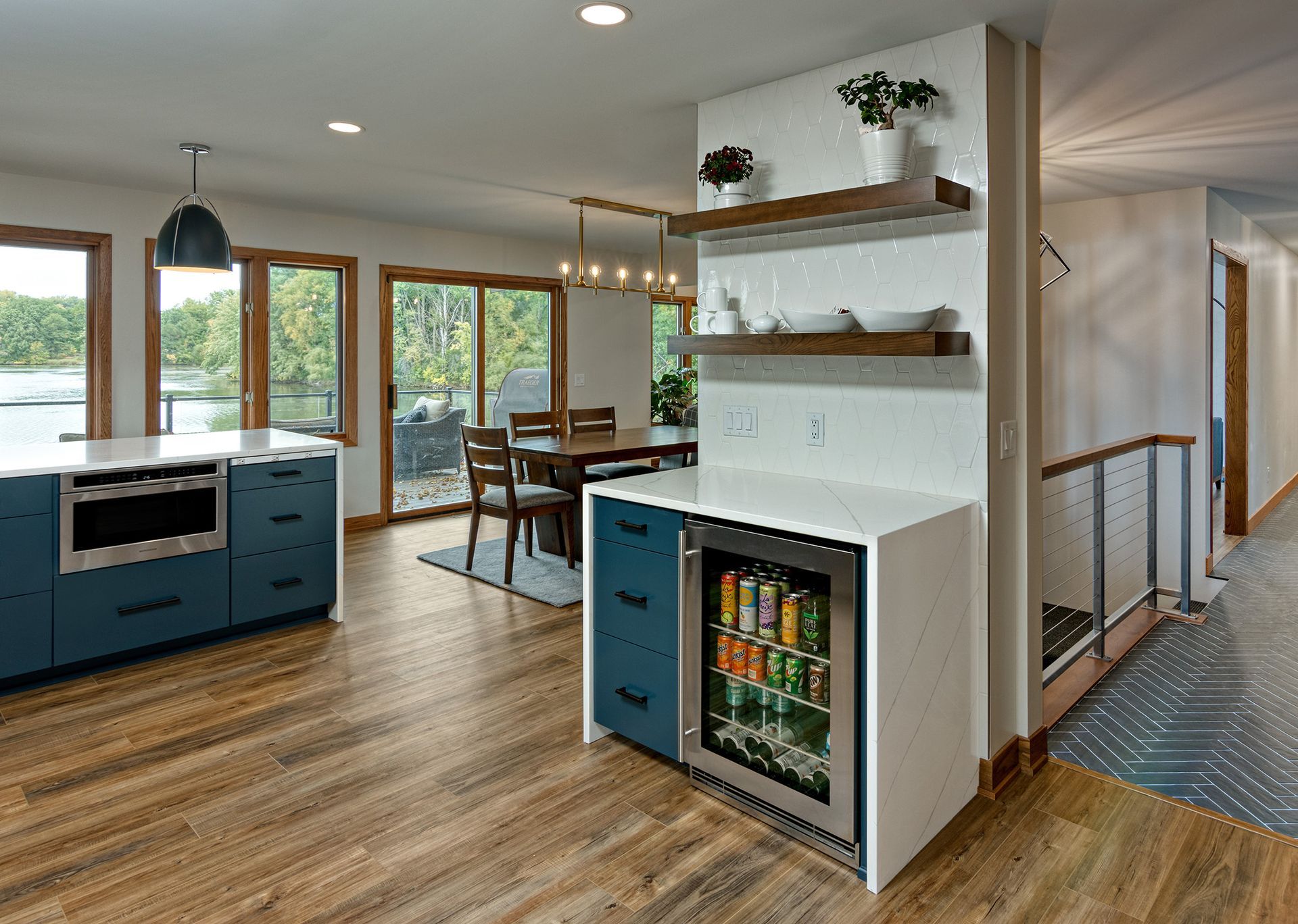 Kitchen renovation by Dercon Construction. Tips for surviving a home renovation.