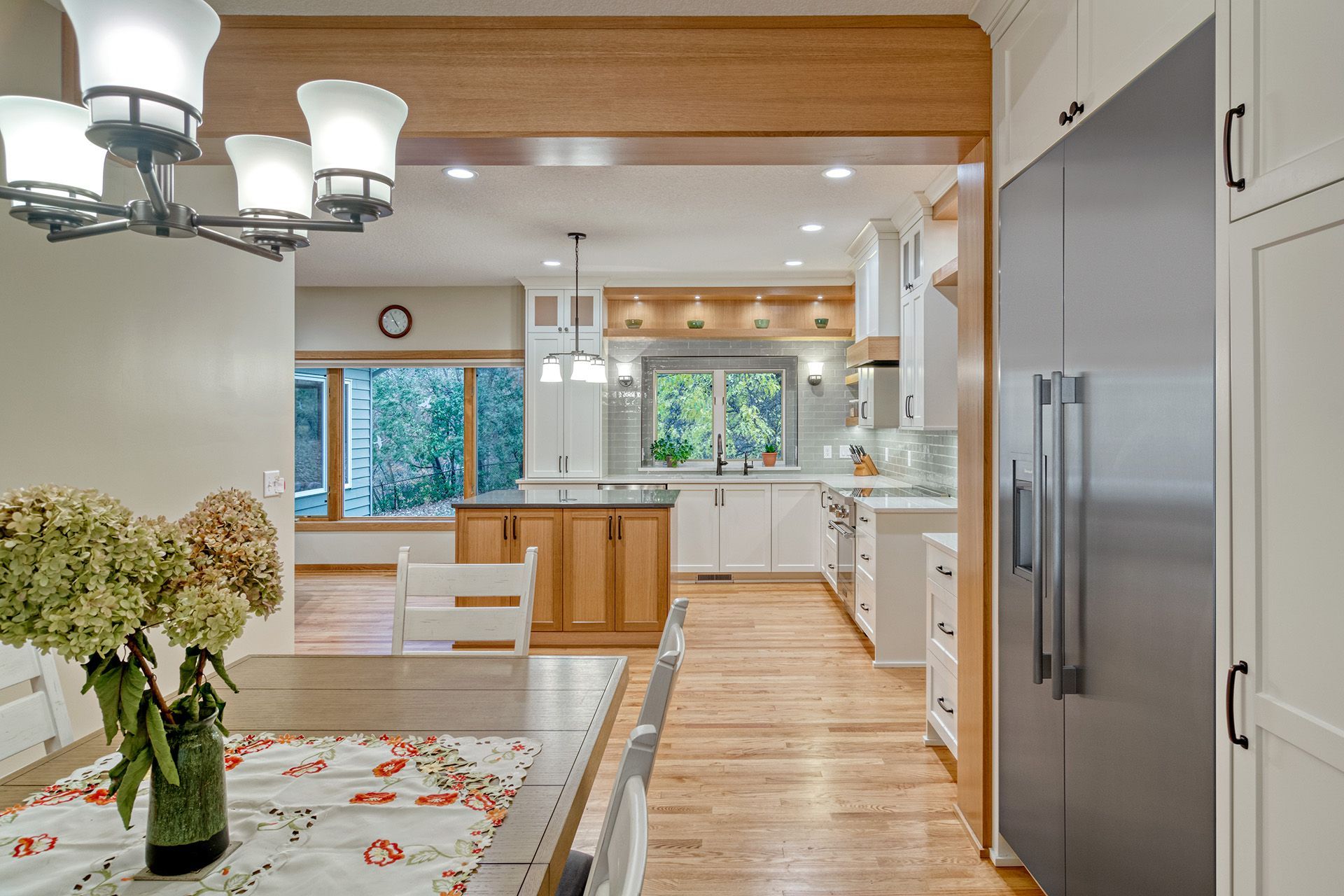 open concept kitchen