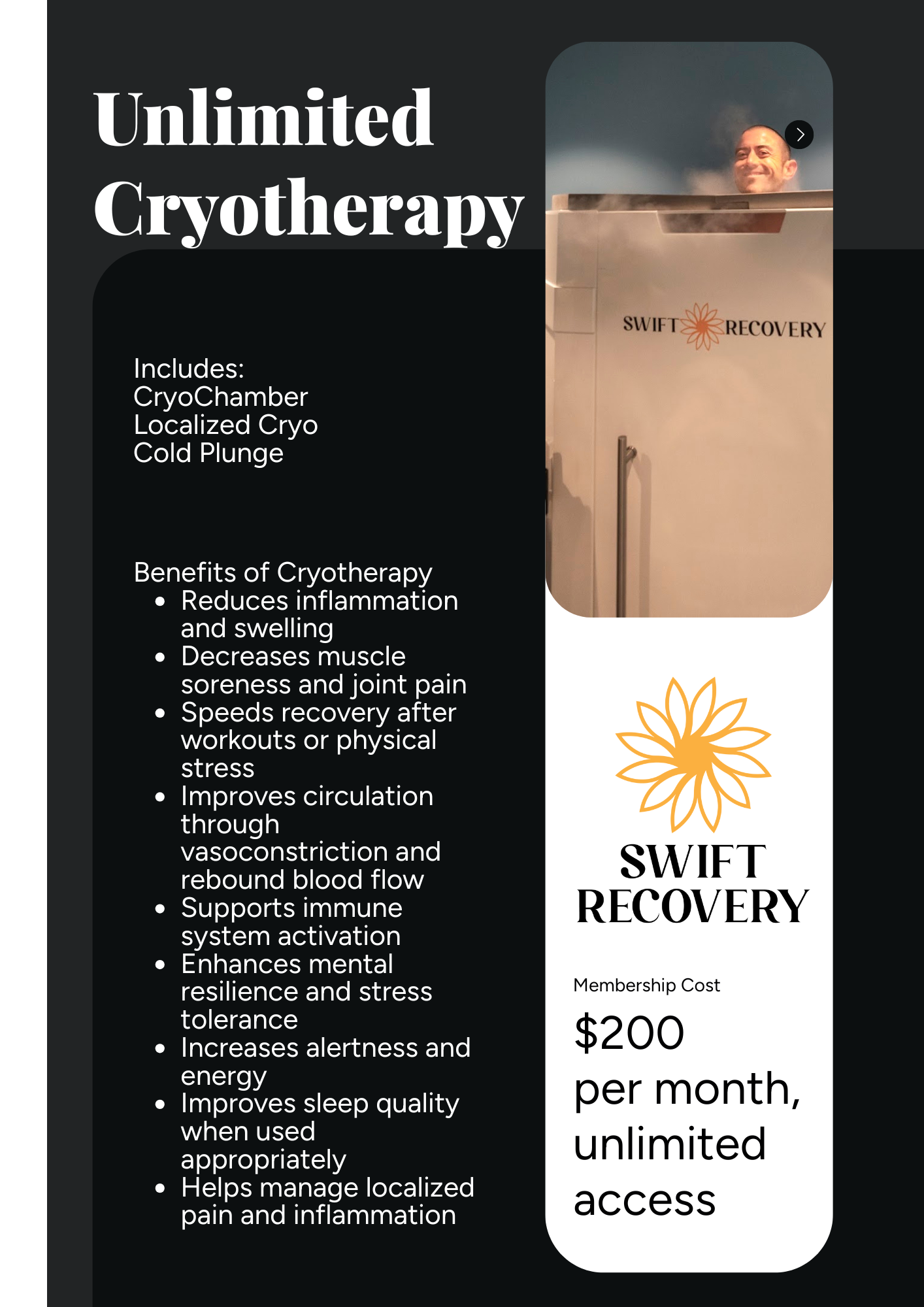 Unlimited Cryotherapy