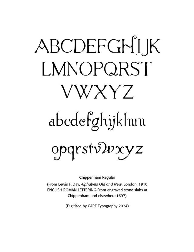Old Style Looking Fonts