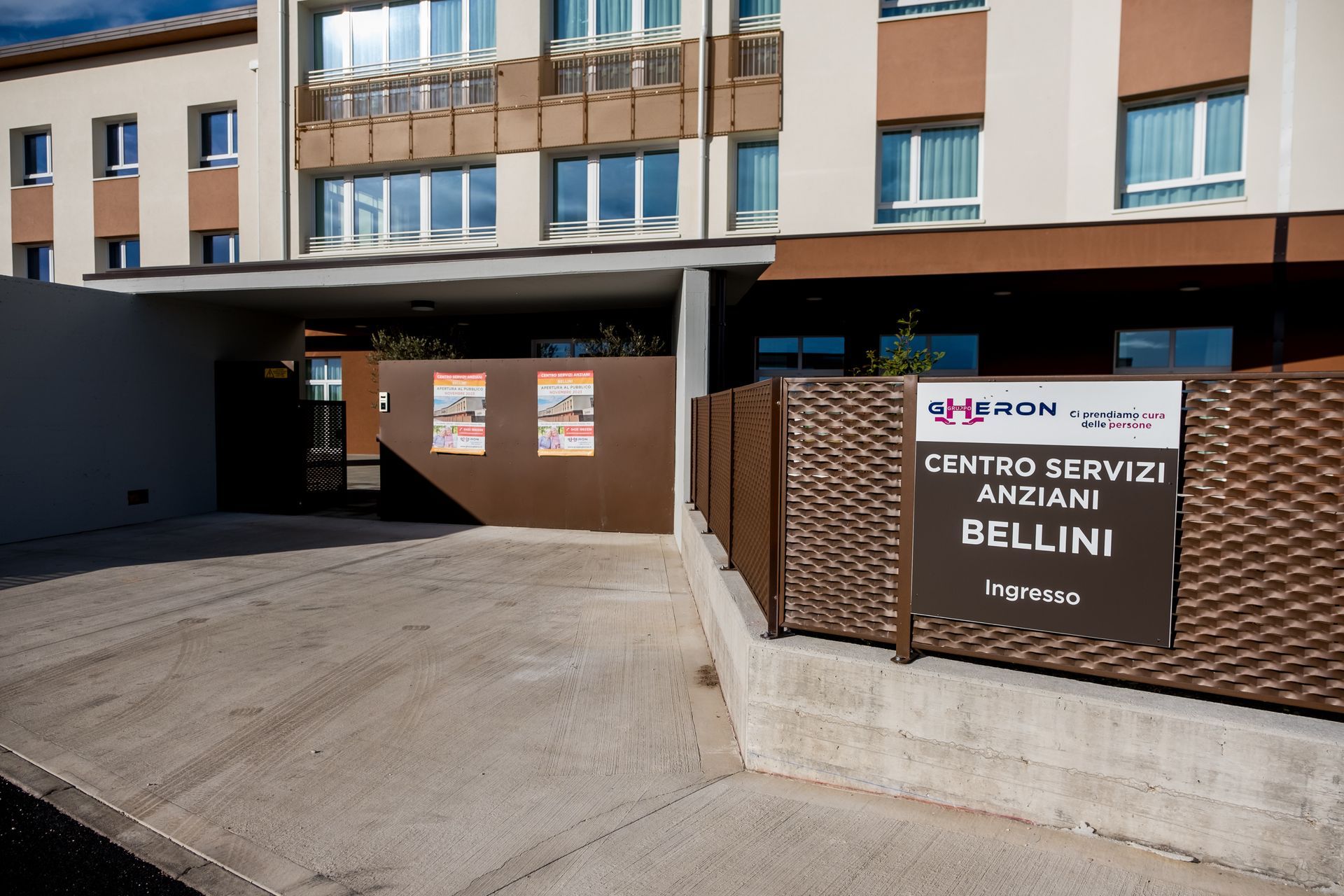 esterno centro servizi anziani bellini