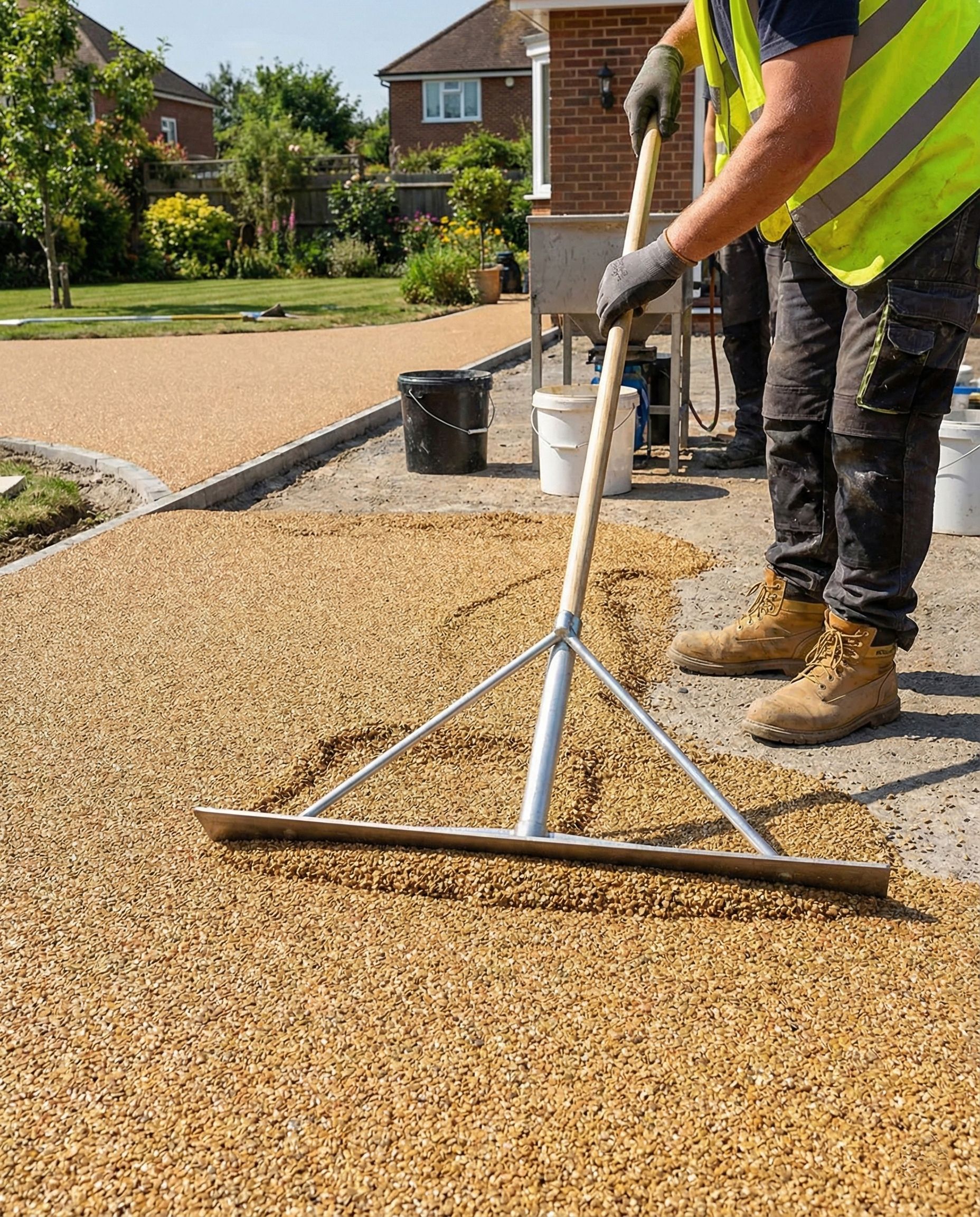 Resin Bound Driveways By Precision Landscapes
