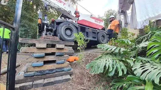 Biglift Cranes tight access crane hire Sydney