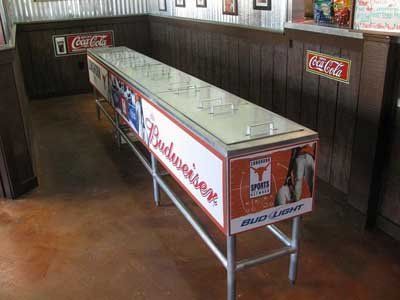 beverage trough or ice bin small