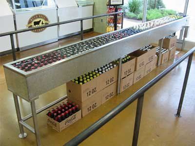 Insulated Ice Bins/Beverage Troughs