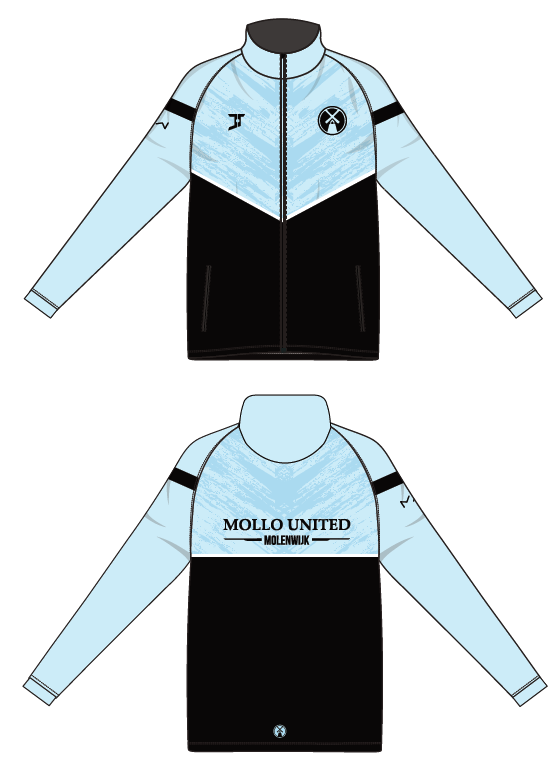 Mollo United Regenjas Mollo Blue