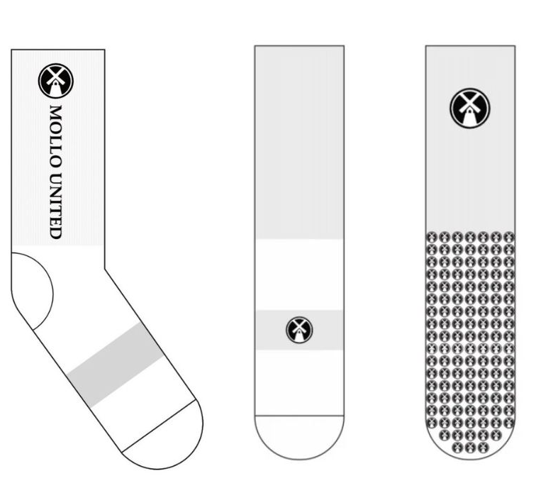 Mollo United Gripsokken