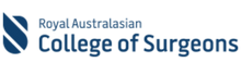 The logo for the royal australasian college of surgeons