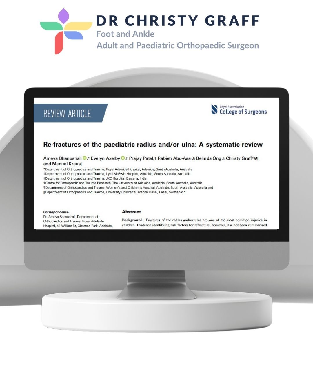 Research Paper: Refractures of the Paediatric Radius and/or Ulna