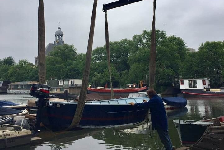 A Restoration of a 1940s Waternet Inspection Boat