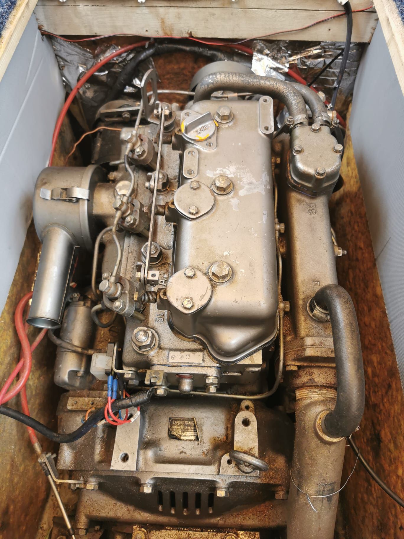 a boat engine
