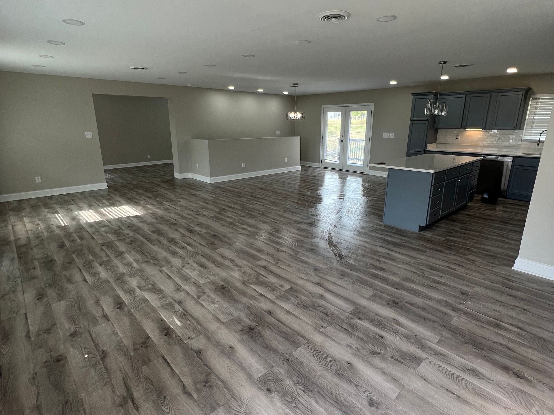 living room remodel - after