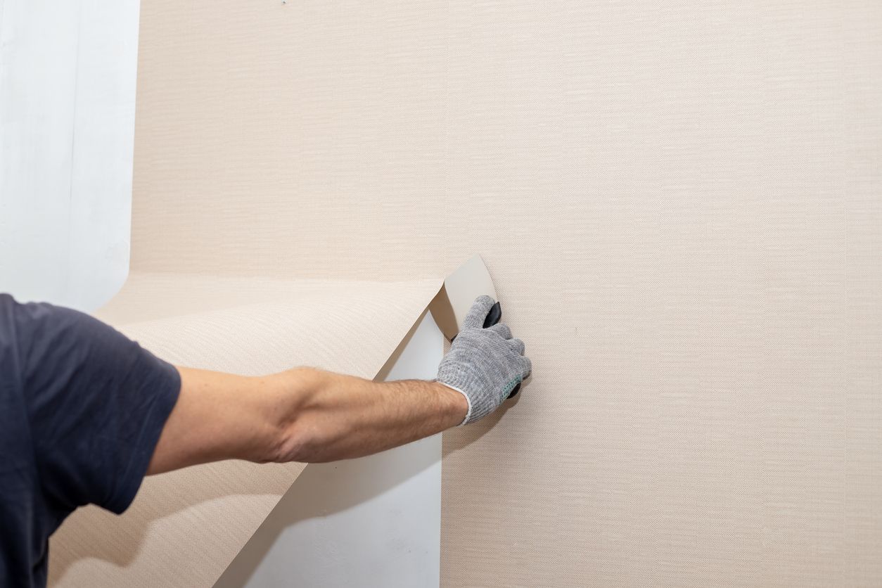 wallpaper removal and wall prep