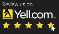 a logo that says review us on yell.com