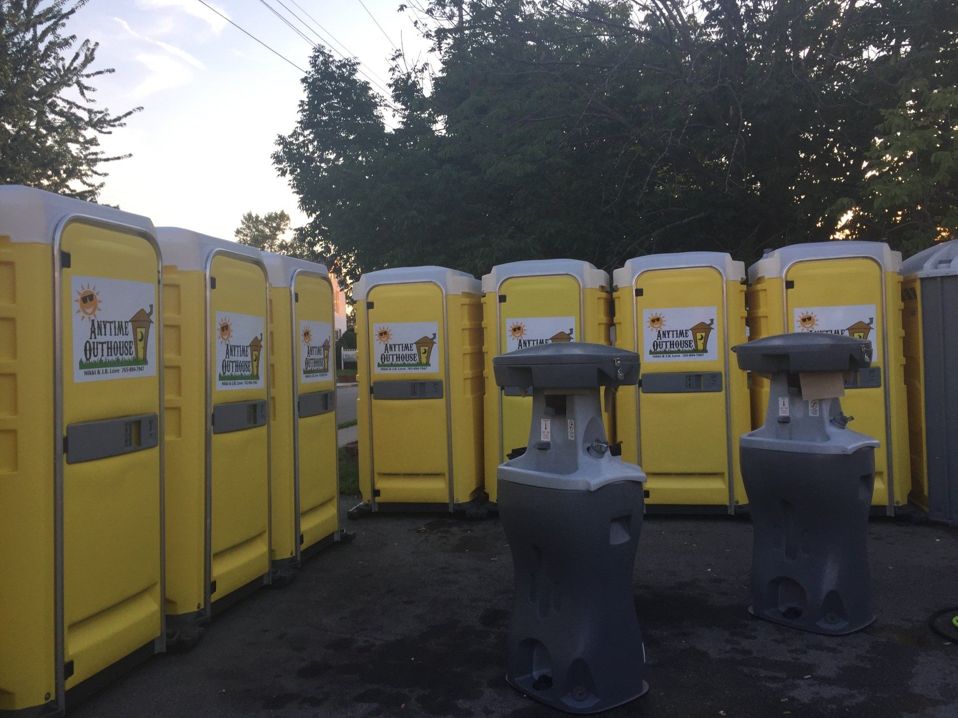 Portable Toilets For Events — Event Camp in West Thorntown, IN