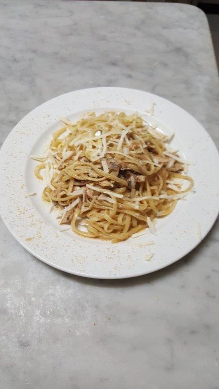 primo piatto a base di pesce