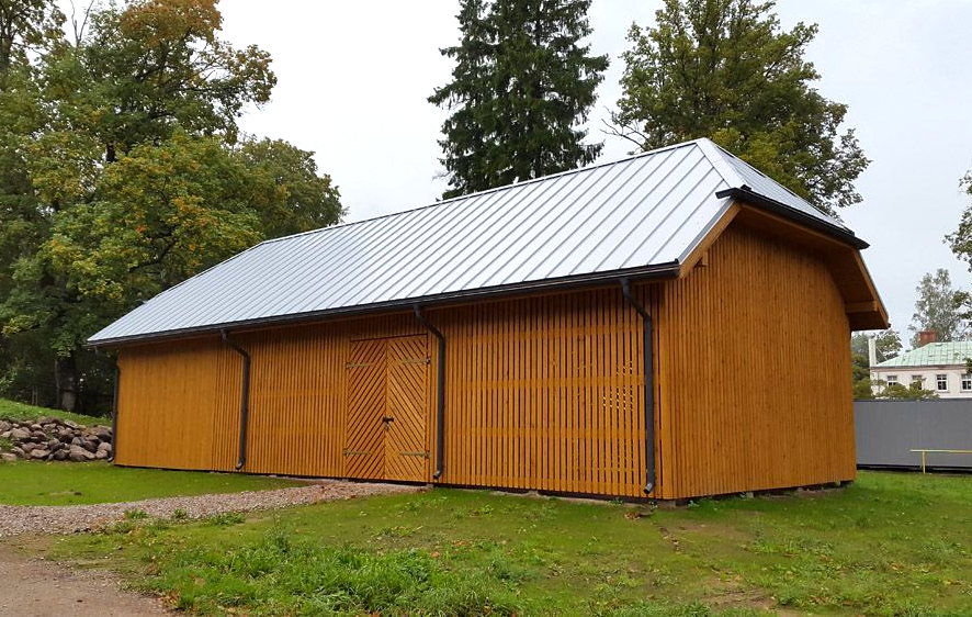 Saimniecības šķūņa celtniecība