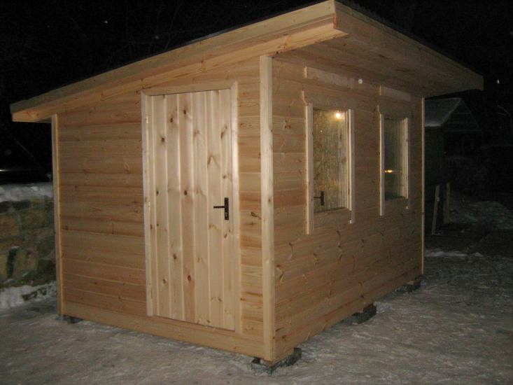 SIA MJ Eirobūve izgatavotās dārza mājiņas un vasarnīcas