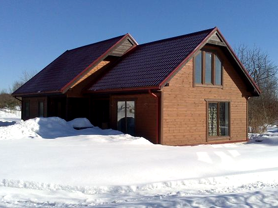 Residental houses and renovated residental houses