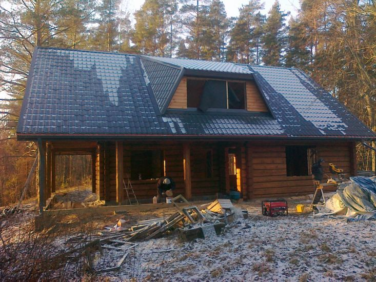 Jumta konstrukciju izveide Valka