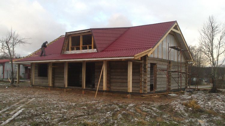 SIA MJ Eirobūve paveiktais - jumta konstrukcijas