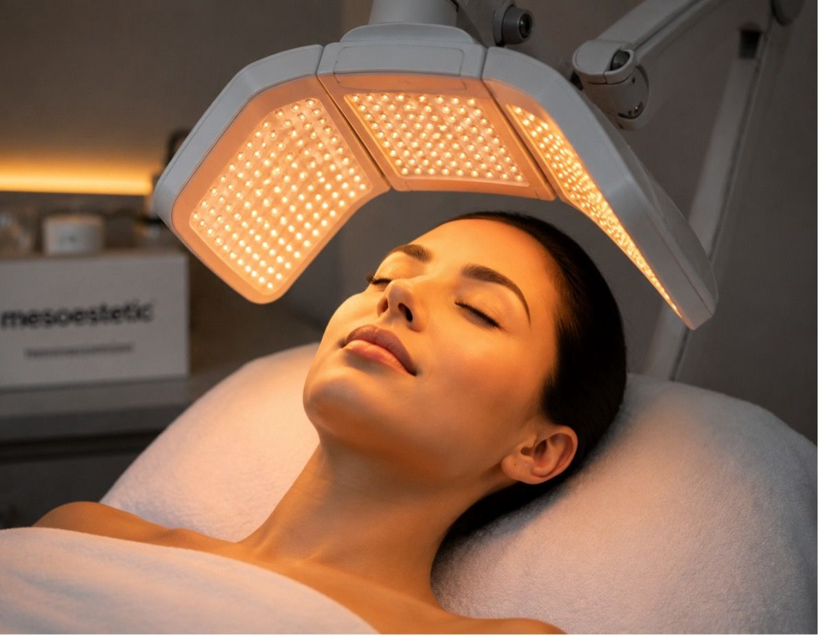 Person Wearing Sunglasses During a Facial Treatment — A9 Skin and Hair Clinic In Westmead, NSW