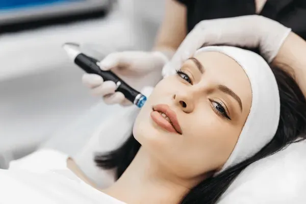Woman Receiving a Facial Treatment — A9 Skin and Hair Clinic In Westmead, NSW