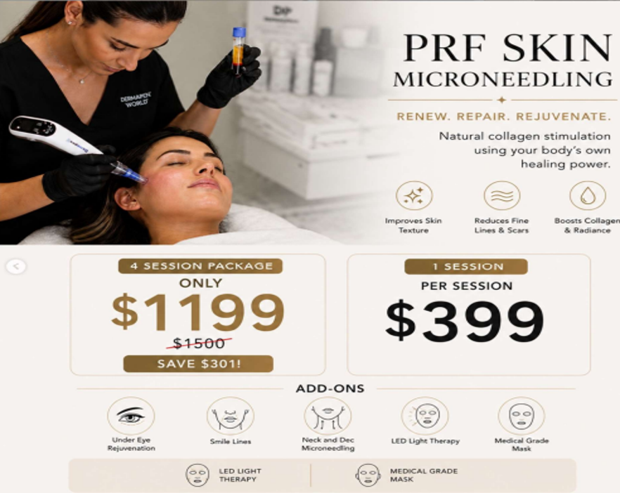 PRF Skin Micro-needling Promotion — A9 Skin and Hair Clinic in Westmead, NSW