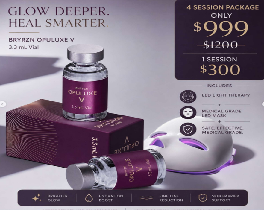Bryrzn Opuluxe V Promo — A9 Skin and Hair Clinic in Westmead, NSW