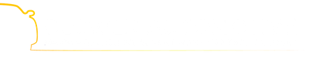 White background with a thin yellow line-art cat in the top-left corner.