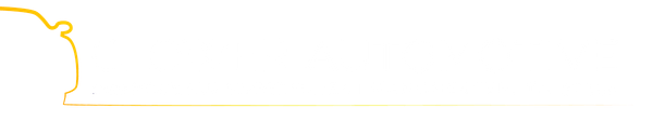 White background with a thin yellow line-art cat in the top-left corner.