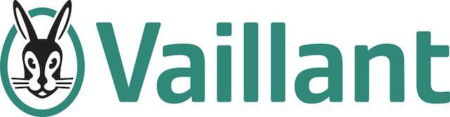 Vaillant logo: a white rabbit head within a green circle, followed by the name