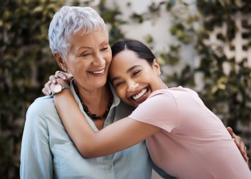 Daughter Hugging Her Mother — Hillsboro, TX — Lehmann Insurance Agency